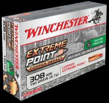 Winchester Extreme Point Lead Free 308 Win 9,7g 150gr 20pk