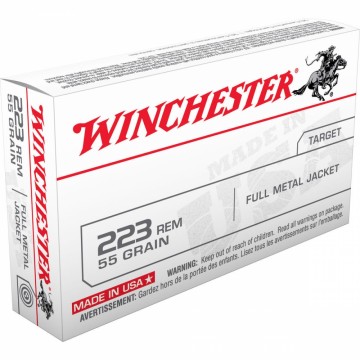 .223 Rem Winchester. 55g. USA FMJ