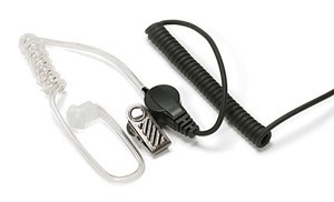 Zodiac ørehøyttaler secret service for tilkopling til apparater / monofoner / mikrofoner med 3,5 mm kontakt.
