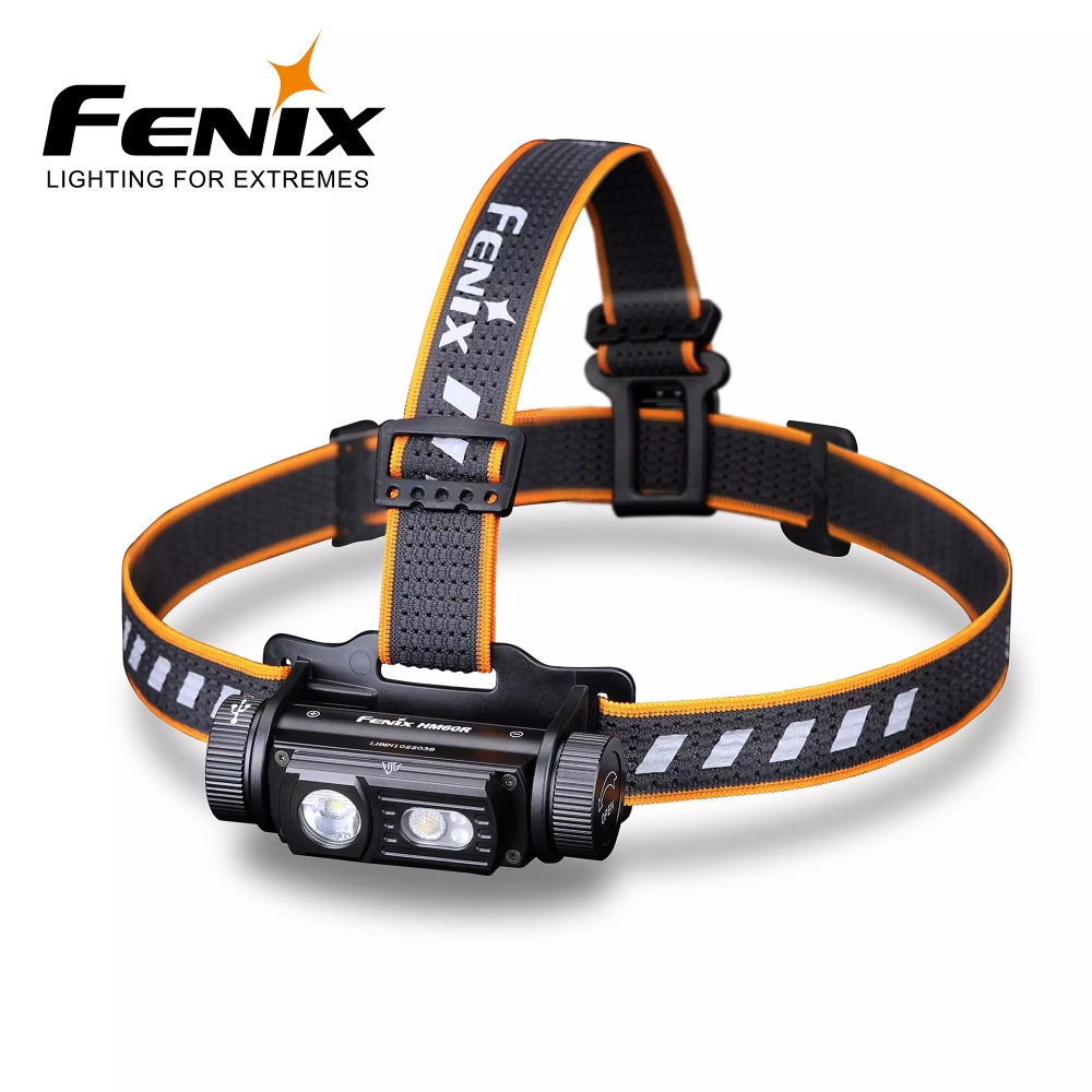 Fenix HM60R er en intelligent utendørs hodelykt som gir lang driftstid. Med spot- og flomlys