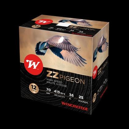 ZZ Pigeon er en av Winchesters beste patroner til allround bruk. kommer i 25 pakkninger.